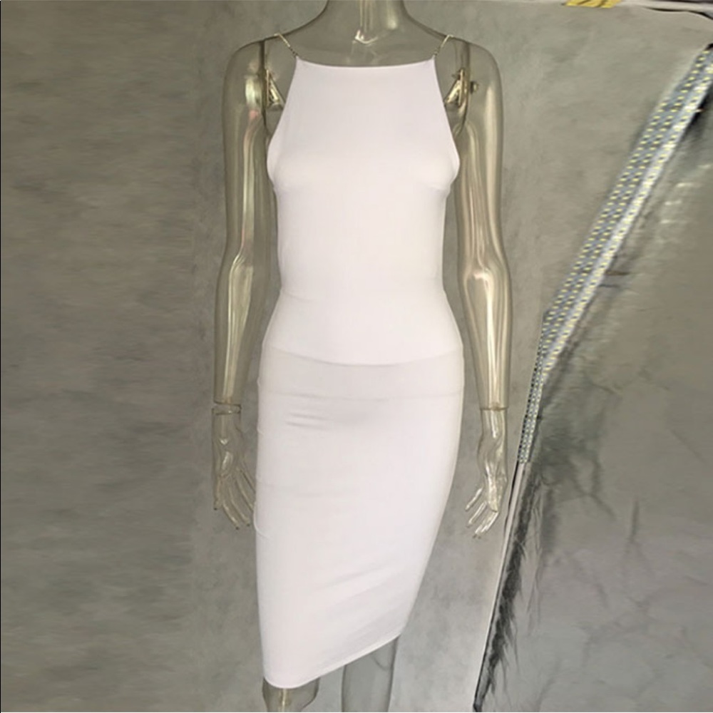 Backless Slim Sling Dress